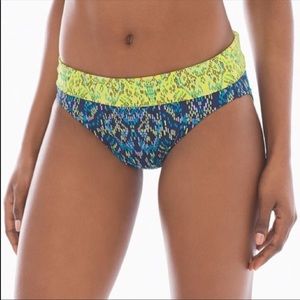 Soma Swim Sz M foldover hipster bottom NWT $58